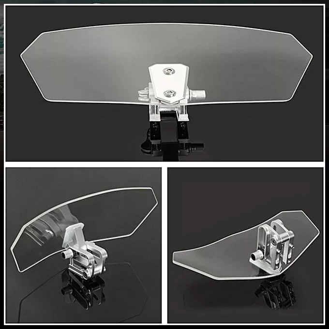 ตัวต่อชิวหน้า ปรับระดับได้ Clip on Windshield Motorcycle ทัวริ่ง แบบขาเดียว wind shield thumbnail 3