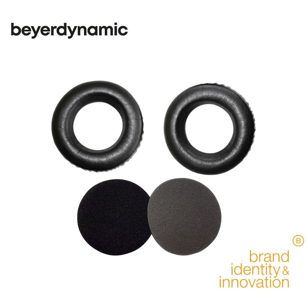 beyerdynamic Leatherette Ear cushions(black) ครอบหูหนังสังเคราะห์ for MMX300 /DT770 PRO /Custom Game
