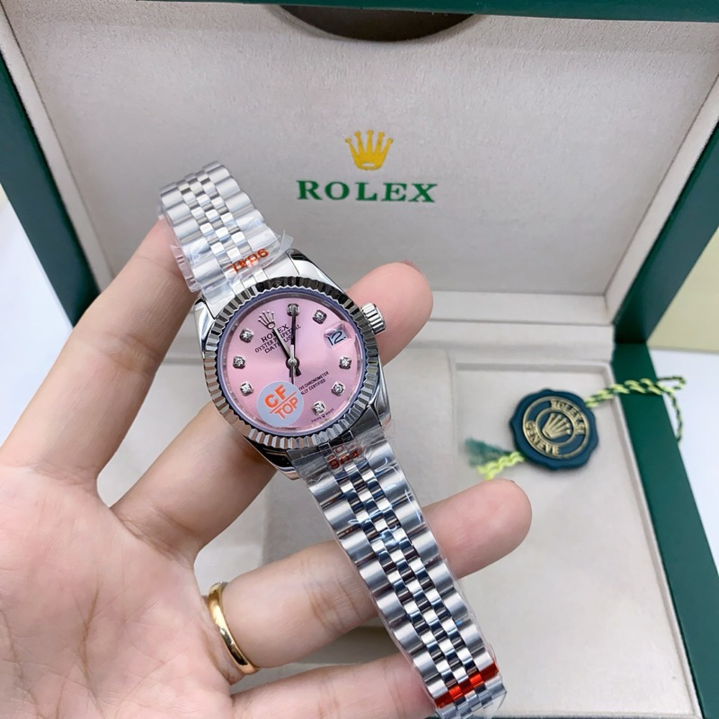 นาฬิกาข้อมือผู้หญิง นาฬิกาแฟชั่น Ro Lex Datejust 31mm.