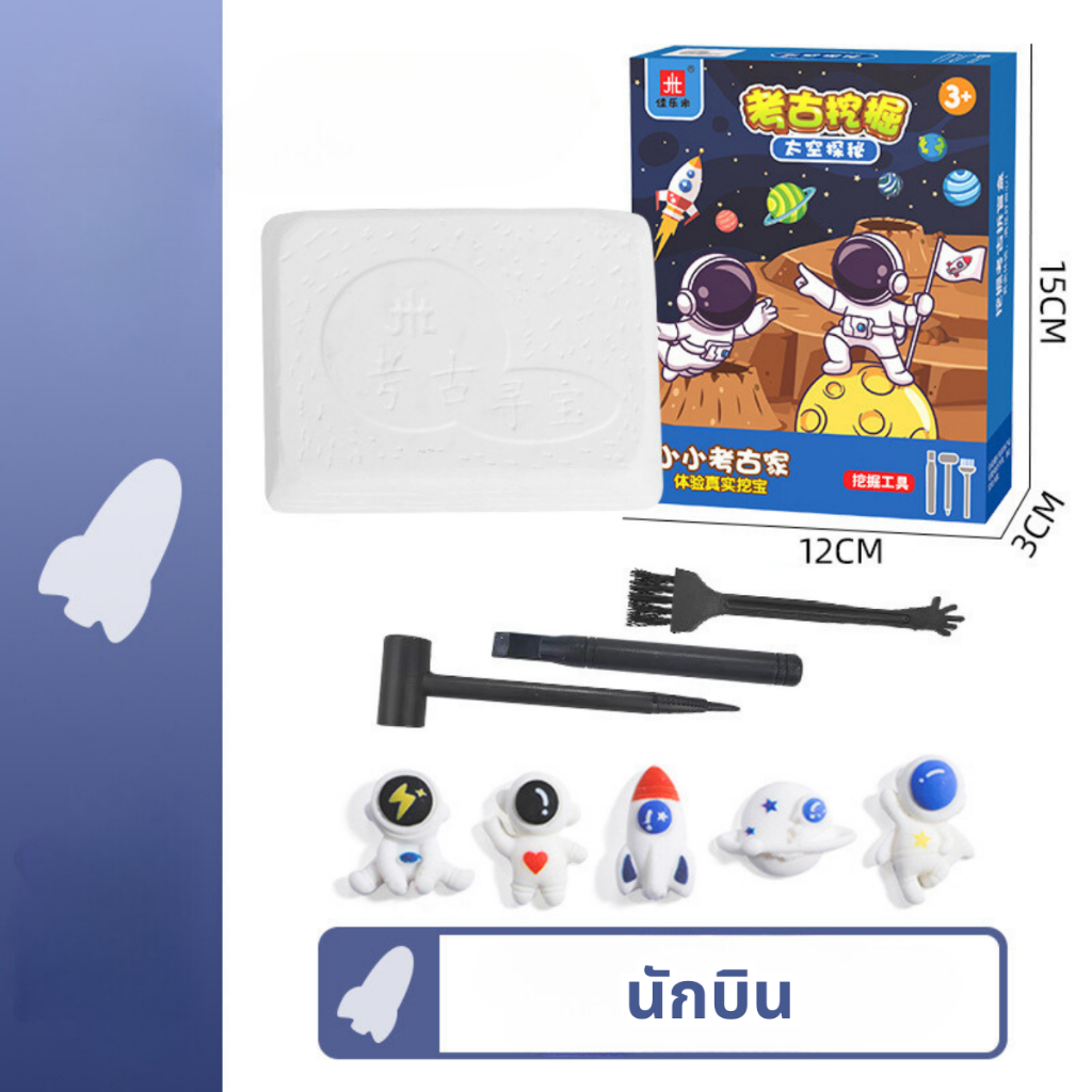 ชุดขุดฟอสซิลไดโนเสาร์ ขุดฟอสซิล ฟอสซิลไดโนเสาร์ รูปที่ 6