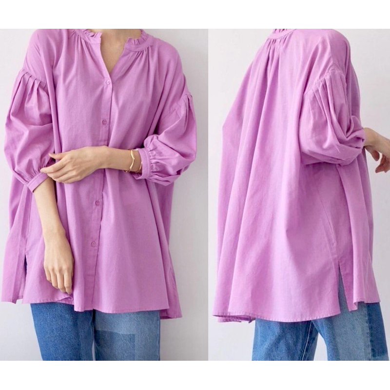 AMERICAN HOLIC Oversized Blouse