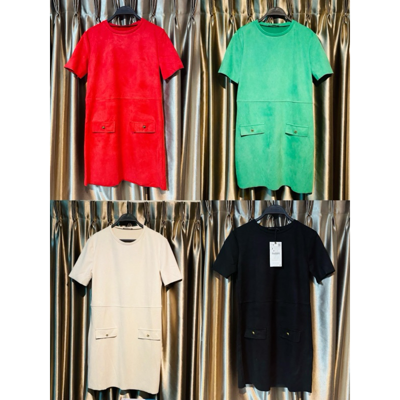 Zara dress แท้ ของใหม่ จากช็อป embassy ราคาเต็ม 1390