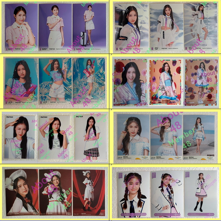 [ ปาเอญ่า BNK48 ] (1) Photoset คอมพ์ เครื่องบินกระดาษ   First Rabbit เดบิวต์ Paeyah Bnk รุ่น3 (1) Co