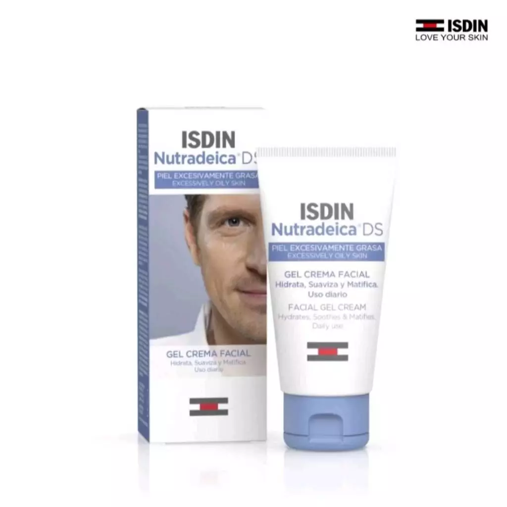 ISDIN Nutradeica® DS Facial Gel Cream เจลครีม ดูแลผิวเซ็บเดิร์มและสิวจากการ ใส่ mask ผิวชุ่มชื้น ปรับสมดุลผิว ลดอาการคัน