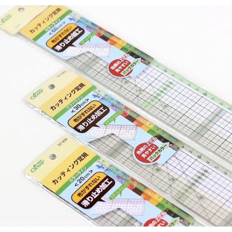 Clover patchwork ruler ไม้บรรทัด mand in japan