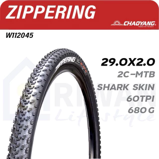 (โค๊ดส่วนลด) ยางนอกจักรยาน Chaoyang รุ่น Zippering ขนาด 26",27.5",29" Shark Skin ยางนอกเสือภูเขาขอบพับ