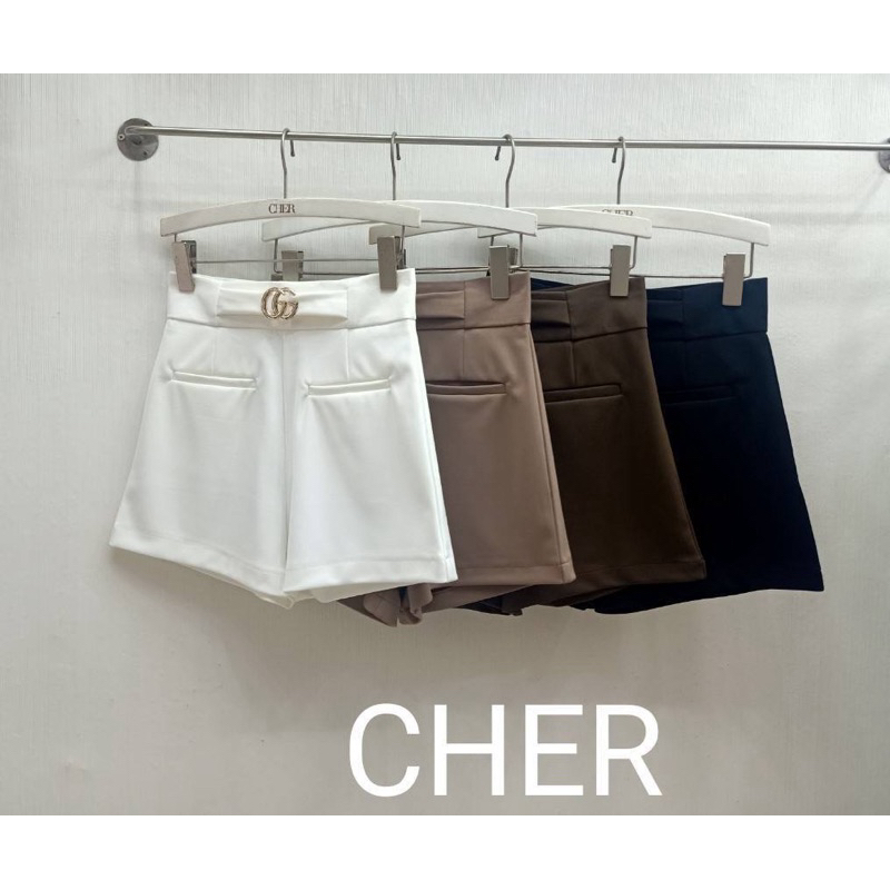 31กางเกงขาสั้นผ้าโรเชฟGGรุ่นใหม่💖