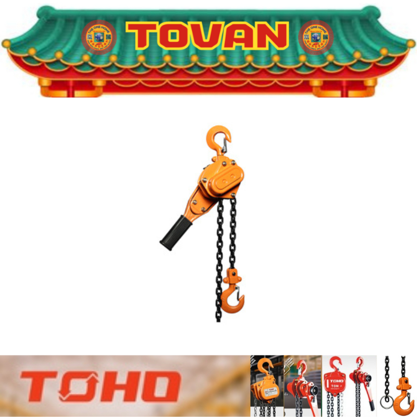 TOHO  รอกโยก รุ่น HSH-10 ขนาด 1 ตัน # ออก..ใบเสร็จ-ใบกำกับภาษี..ได้ครับ..