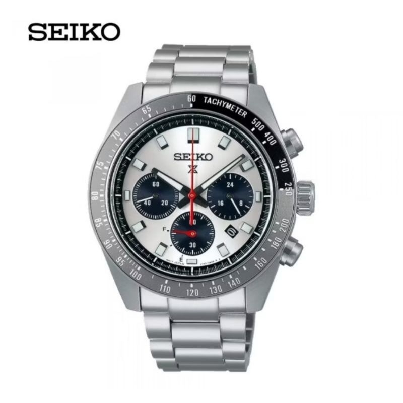 นาฬิกาข้อมือผู้ชาย Seiko Prospex New Speedtimer Solar SSC911แพนด้า