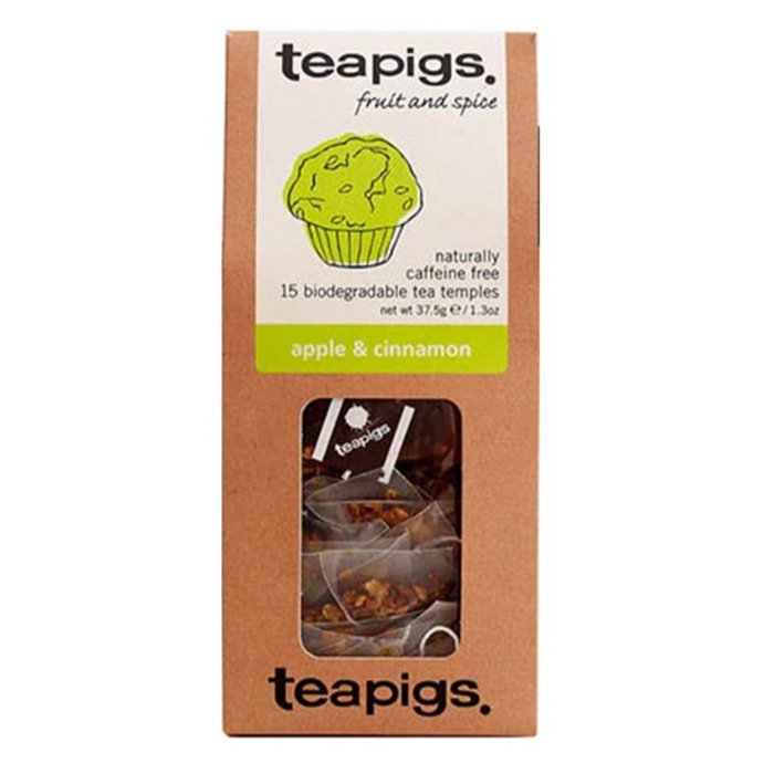 Teapigs Apple & Cinnamon Tea ทีพิกส์ ชาแอปเปิ้ลและอบเชย (15teabags)