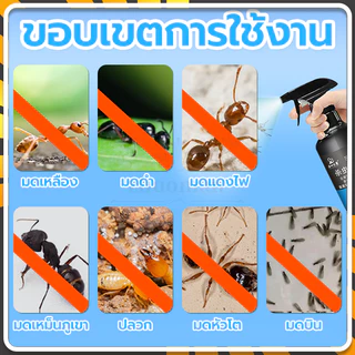 ยาฉีดมดในบ้าน 1 สเปรย์ ฆ่ามดได้ผล ฆ่ามดทั่วไปหลายชนิด ปลอดภัยต่อคน 300ML สเปรย์ฟิล์มขึ้นรูป ปกป้องยาวนาน