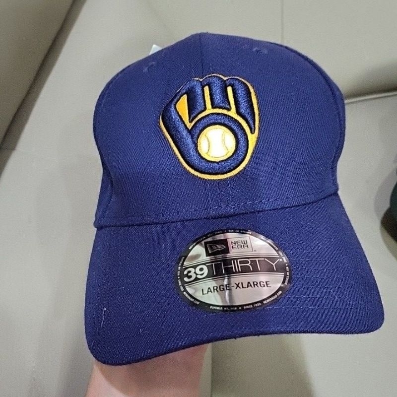 หมวก NEW ERA MLB 39 THIRTY Milwaukee Brewers CAP L/XL