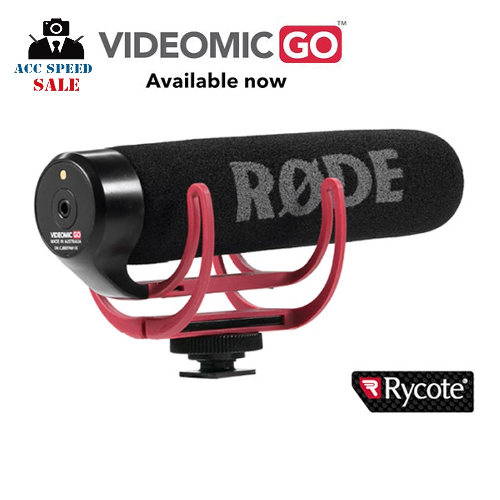 RODE Videomic Go Microphone ไมโครโฟน ติดกล้อง