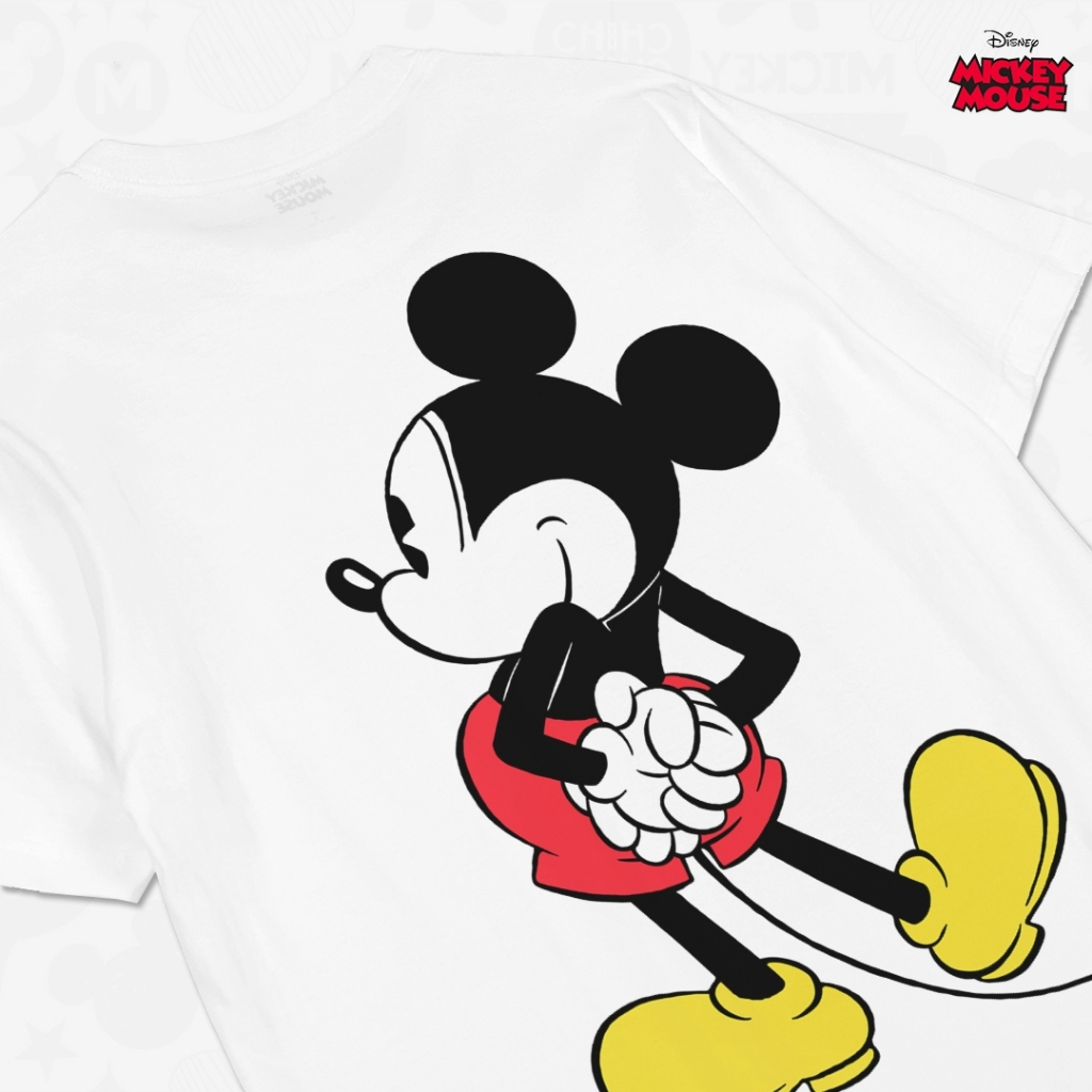 Power 7 Shop เสื้อยืดการ์ตูน มิกกี้เมาส์ ลิขสิทธ์แท้ DISNEY (MKX-187) — صورة 5