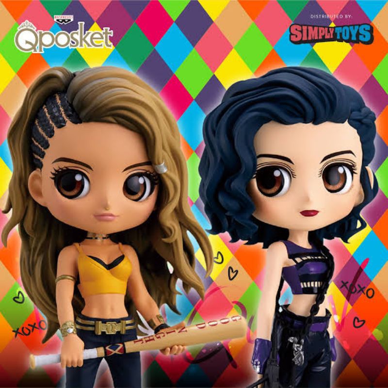 Qpocket ของแท้ 100% Birds of prey Harleyquinn Huntress Black Canary