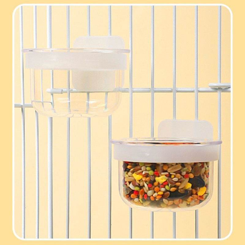 D-51 ถ้วยอาหารและน้ำนกแก้ว 5.5*3.5cm เหมาะสำหรับนกแก้วขนาดเล็ก