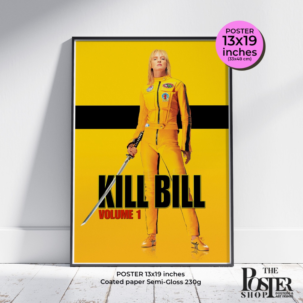 Kill Bill Poster / art collection Quentin โปสเตอร์ภาพขนาด 33X48 cm - รูปที่ 2