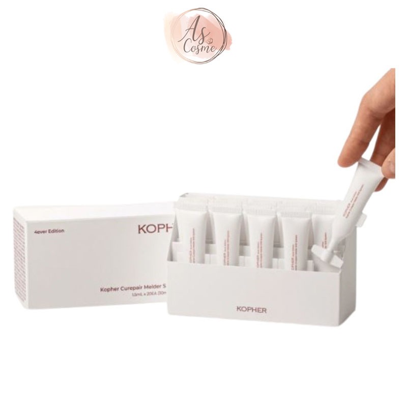 (💗แท้ / พร้อมส่ง💗) Kopher 4ever  Curepair Melder SOS System 1.5ml*20หลอด รุ่นใหม่หลอดขาว