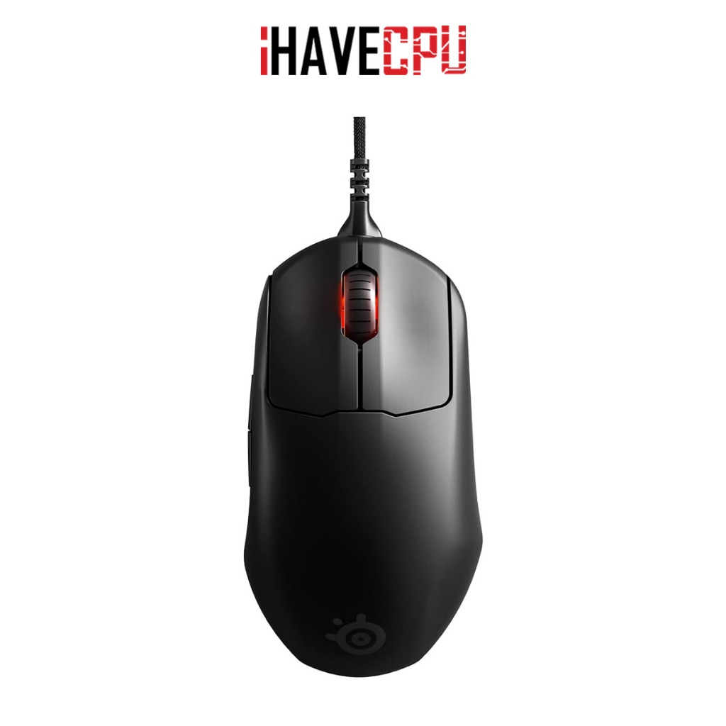 เมาส์ (mouse) iHAVECPU STEELSERIES PRIME+ WIRED (BLACK)