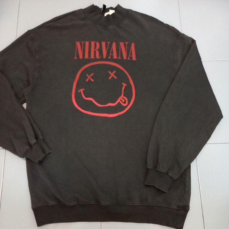 เสื้อวง ดนตรี H&M Nirvana เท่เซอร์