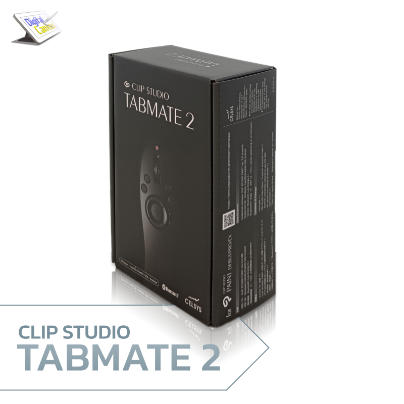 [ใหม่!] CLIP STUDIO TABMATE 2 คอนโทรลเลอร์คีย์ลัด บนโปรแกรม Clip Studio Paint รองรับ iPad, Mac, PC, 