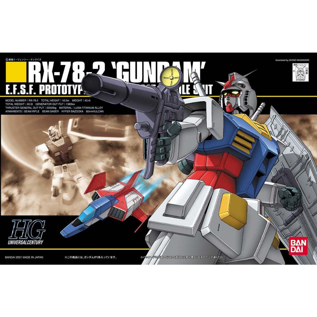 [Pre-Order] HGUC 1/144 : RX-78-2 Gundam ***อ่านรายละเอียดก่อนสั่ง