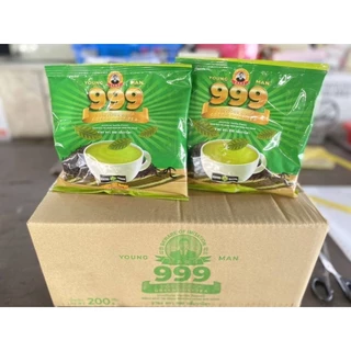 [ยกลัง] ชาเขียวซีลอน999คนหนุ่ม ขนาด 200กรัม*12ห่อ สินค้านำเข้า