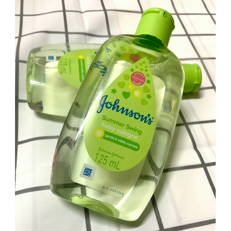 Johnson’s baby cologne  โคโลญจอห์นสันสีเขียวเข้ม :Summer swing : กลิ่นสดชื่น