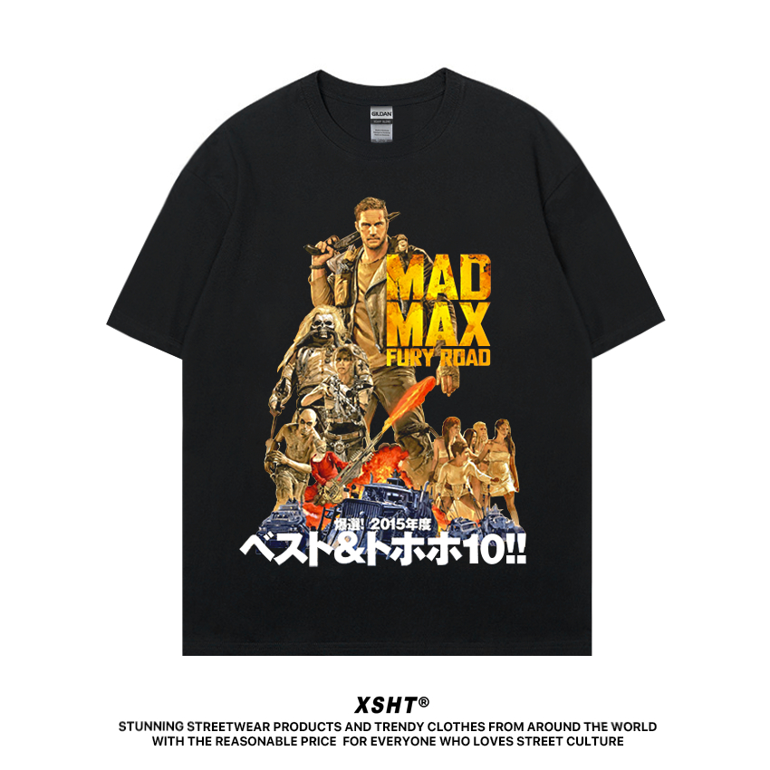 🔥พร้อมส่ง🔥 เสื้อ Mad Max Fury Road Poster Japan Version (2015) Tee - Black (สีดำ) by XSHT