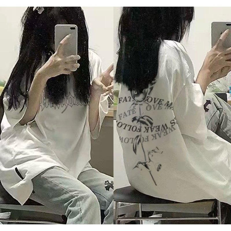 มือ1 เสื้อยืดลายน่ารัก สกีนลาย งานQCเลก็กๆน้อย