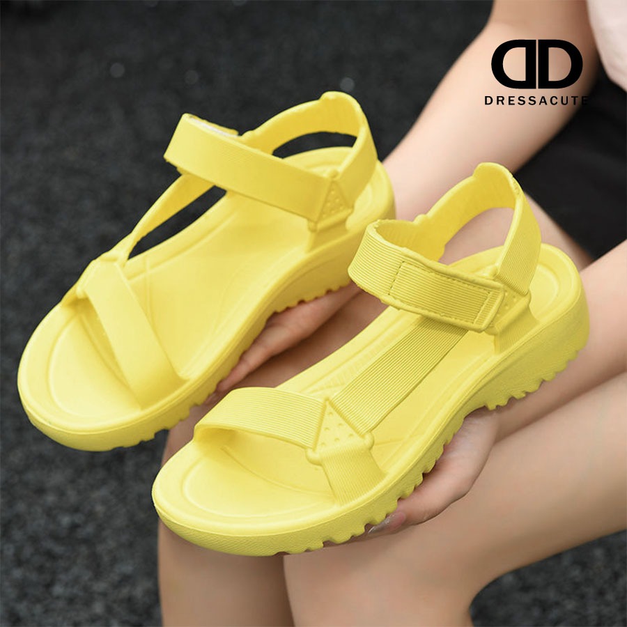 พร้อมส่ง  9323  รองเท้าพื้นหนา EVA แท้  แตะแฟชั่น
