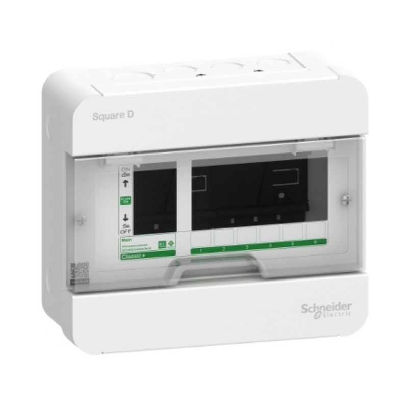 Schneider Electric ตู้คอนซูมเมอร์ 6 ช่อง รุ่น S9HCL16 (ตู้เปล่า Plug On)