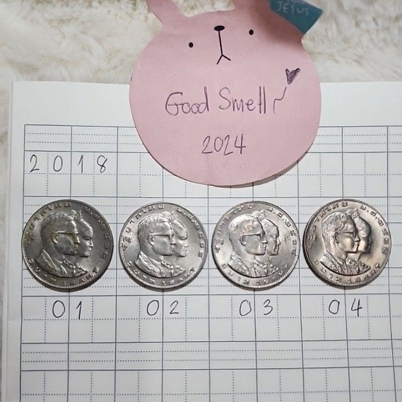 (2518, 14) เหรียญกษาปณ์ 1 บาท ที่ระลึกกีฬาแหลมทอง ครั้งที่ 8 (ส่วนผสมนิกเกิล-ทองแดง สภาพใช้แล้ว)