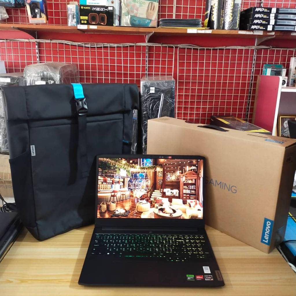 LENOVO IDEAPAD GAMING 15ACH6-82K2027UTA สภาพเครื่อง 97% ประกันศูนย์ Onsite 08/10/2025