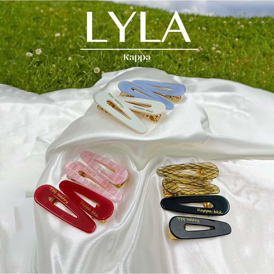 KAPPABKK Lyla Hair Clip [กิ๊บหนีบผม 1 เซ็ต 2 ชิ้น]