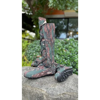 CS SHOES รองเท้านินจาพื้นปุ่มสตั๊สยาวเชือกไขว้ รุ่น CS1023