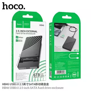 Hoco HB46 กล่องใส่ฮาร์ดดิส 2.5 นิ้ว USB3.0 รองรับความจุสูงสุด 6TB SATA to Micro B EXternal HDD