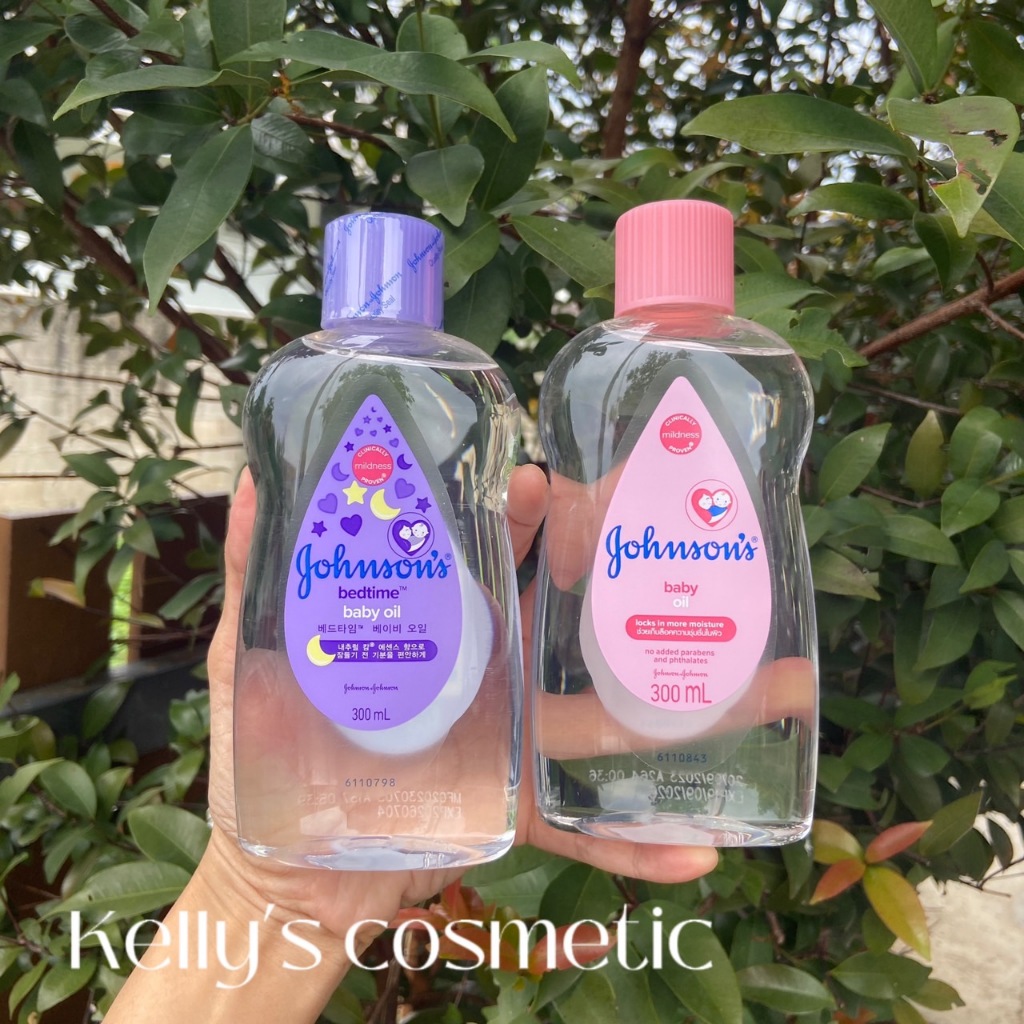 <<Kelly's Shop>> จอห์นสัน เบบี้ ออยบำรุงผิว 300 มล. Johnson's Baby Oil 300ml.