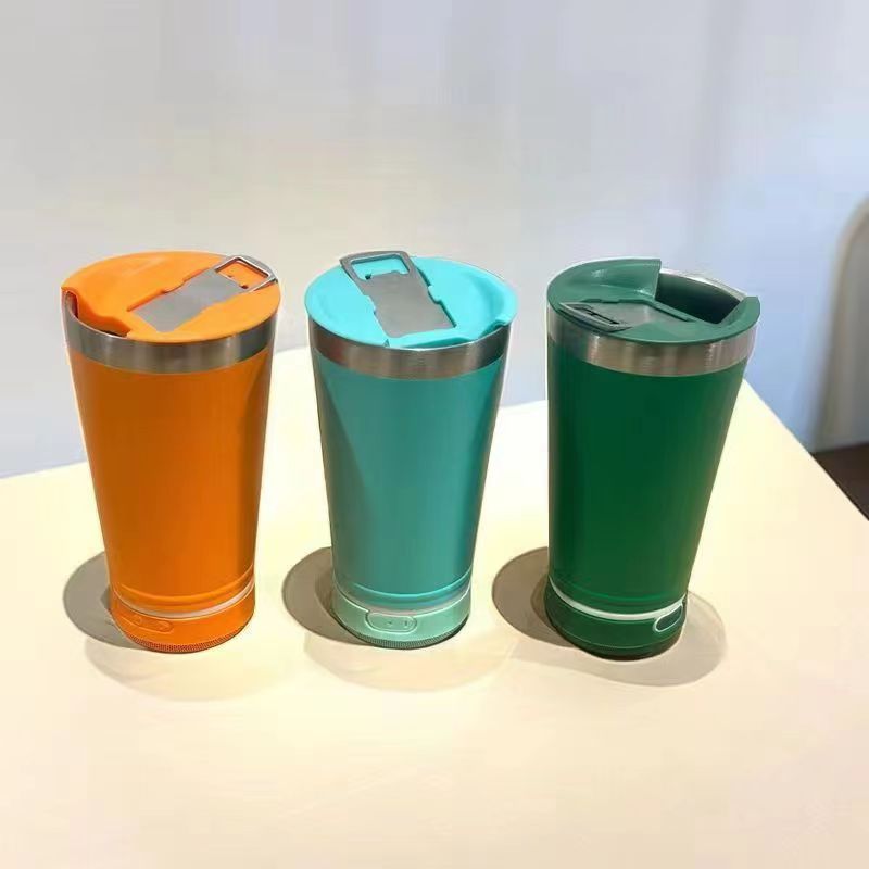 QY-1 แก้วลำโพง 500ml 2IN1 ลำโพงบลูทูธ แก้วเบียร์ . มาพร้อมลำโพงบูลทูธ ขนาด 3 วัตต์ ลำโพงบลูทูธแท้ พร้อมที่เปิดขวดอยู่บน - รูปที่ 2