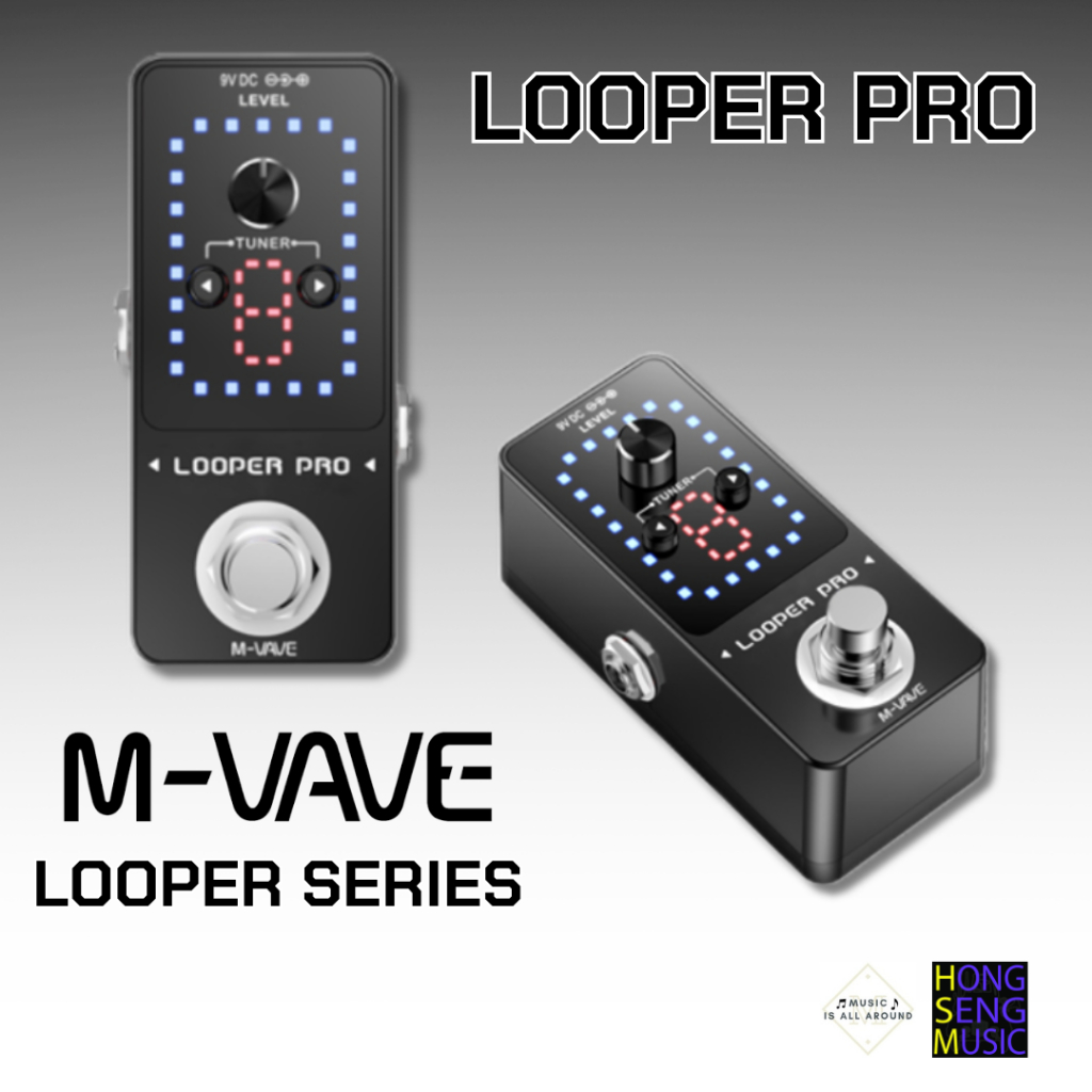 เอฟเฟคกีตาร์ไฟฟ้า M-VAVE : LOOPER PRO