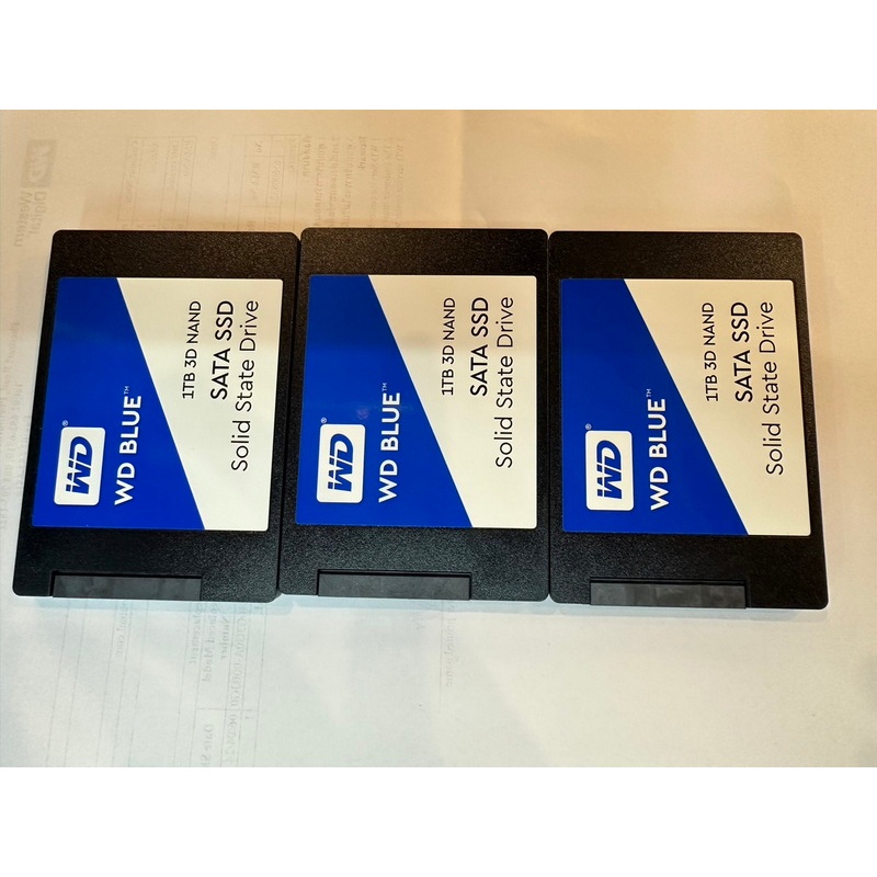 1 TB SSD (เอสเอสดี) WD BLUE (WDS100T2B0A) SATA 3D