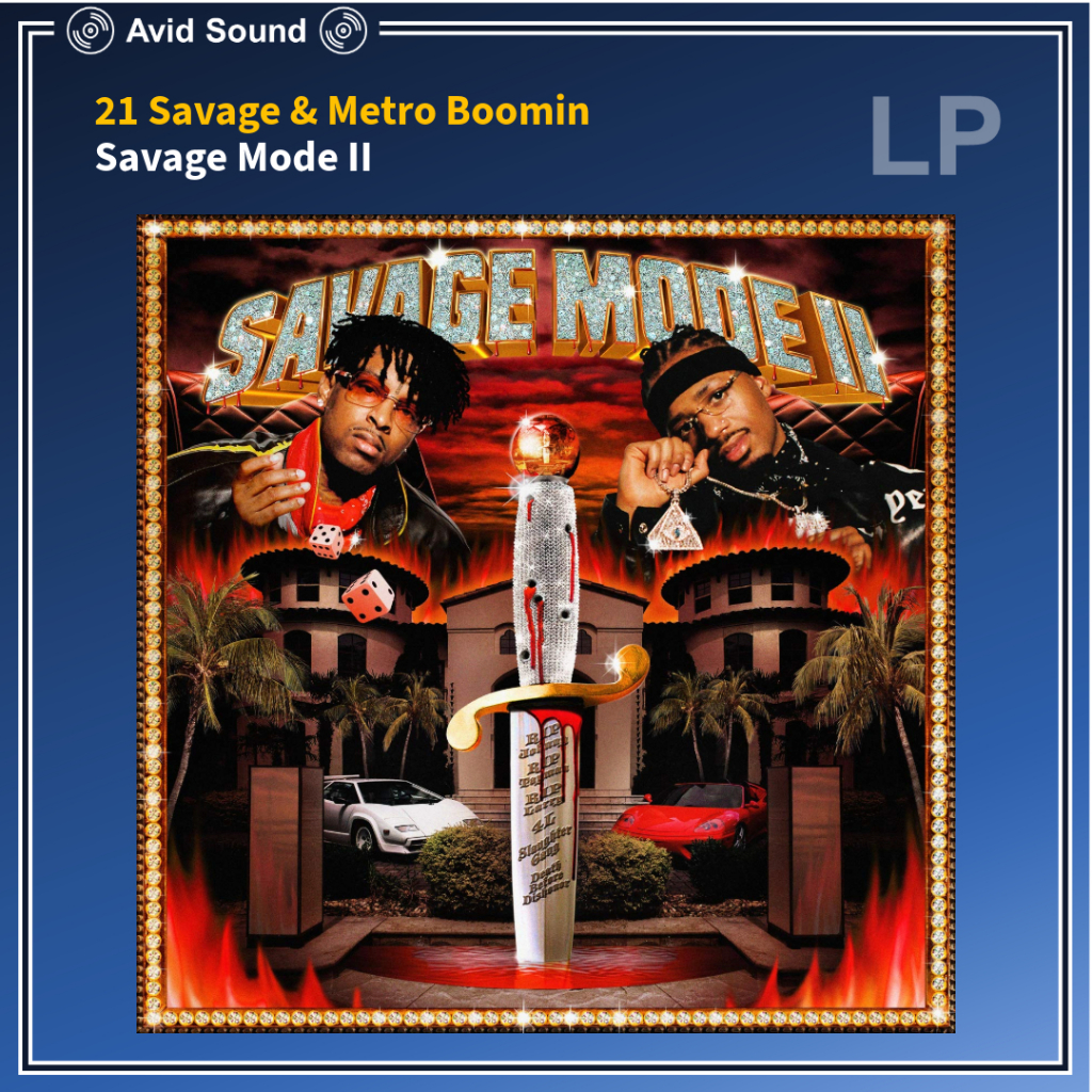 [ ออก E-Tax ได้ ] แผ่นเสียง 21 Savage & Metro Boomin Savage Mode II ใหม่ ซีล Vinyl LP