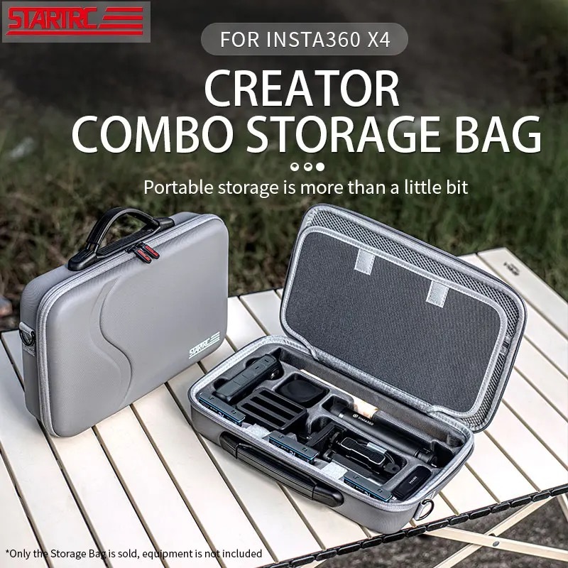 STARTRC Storage Hand in hand with Waterproof Bag for Insta360 X4 Camera Accessories กระเป๋ากันน้ำ