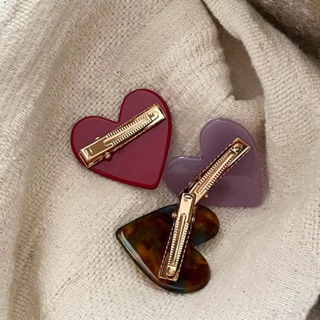กิ๊บติดผม Heart France ขนาด 4cm. กิ๊บผม กิ๊บหนีบผม