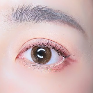 คอนแทคเลนส์ Mini Crystal สีน้ำตาล เทา Choco พร้อมส่งแบบปกติ …