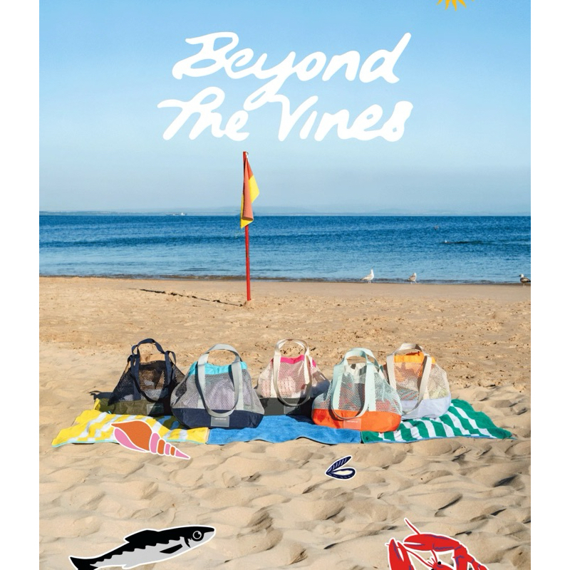 [พรีออเดอร์] กระเป๋า Beyond the vines รุ่น The carnival bag ใช้ได้2ด้าน