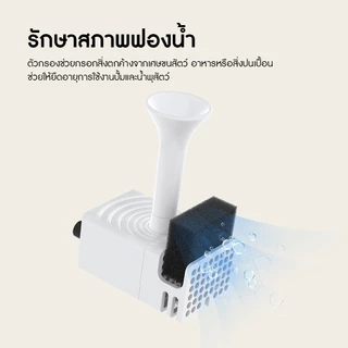 HOMERUNPET ปั๊มน้ำไร้สาย ใช้งานร่วมกับเครื่องกดน้ำอัจฉริยะสำหรับ รุ่น WF21,BF21