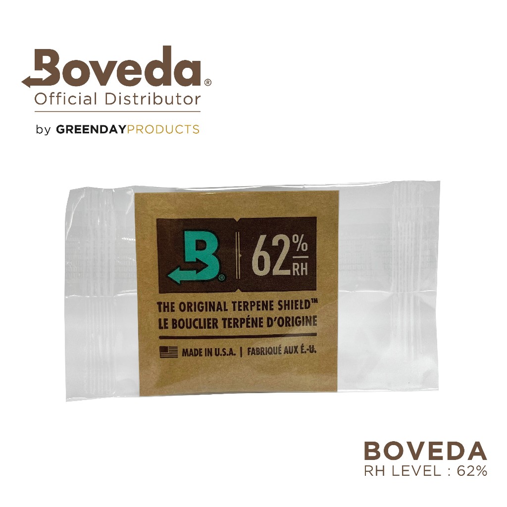 BOVEDA OFFICIAL - 4grams 62% RH - 30pieces/pack (30ซอง/แพ็ค) พร้อมส่ง