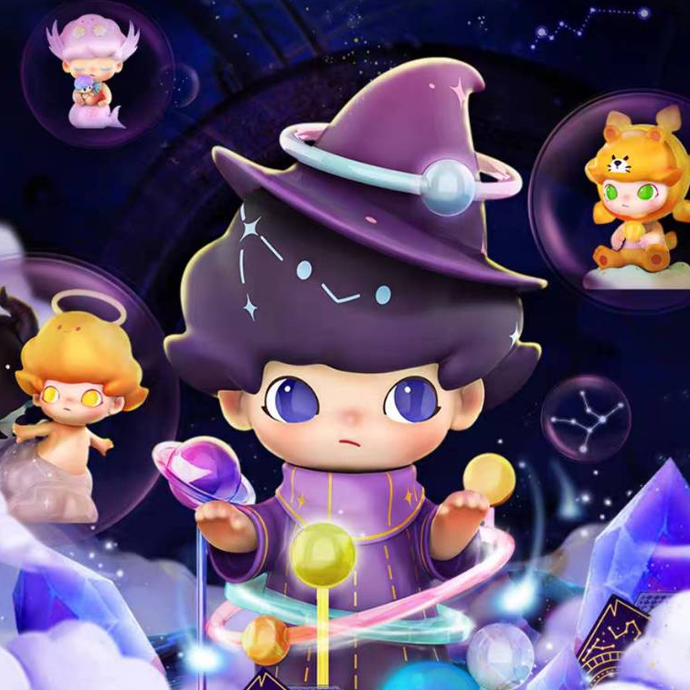 (ไลฟ์&วิดิโอลด100) พร้อมสุ่ม Dimoo Zodiac Series 12ราศี (POPMART)