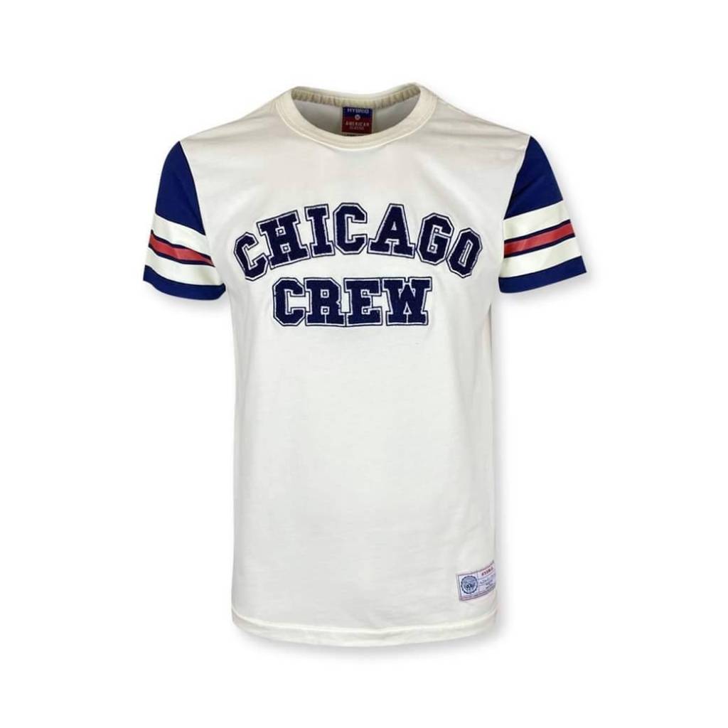 Hybrid T-shirt Men ไฮบริดเสื้อยืดชายสีครีม (Cream) MTS-1387-CR/NA